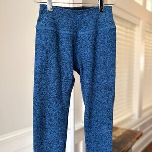 Beyond Yoga Spacedye High Waisted Midi Leggings Blue Heather XS 7/8